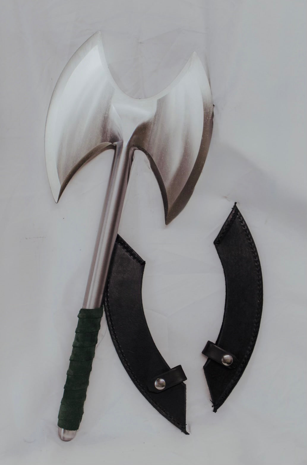 Double Head Throwing Axe – Stage Prop & Display Piece